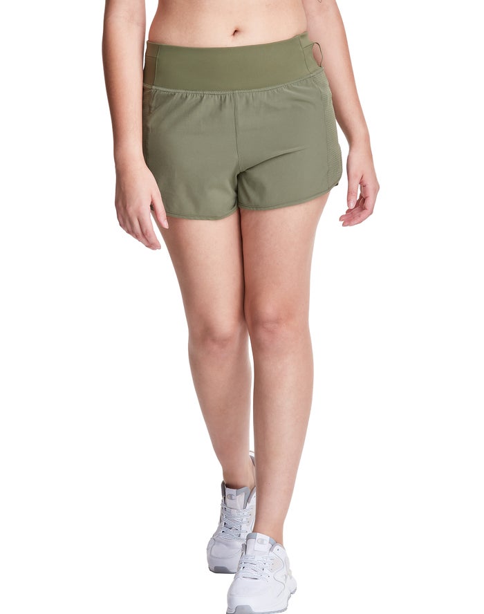 Pantalones Cortos Champion Mujer - Sport 3 ( Verde Oliva ) 1076943-MG